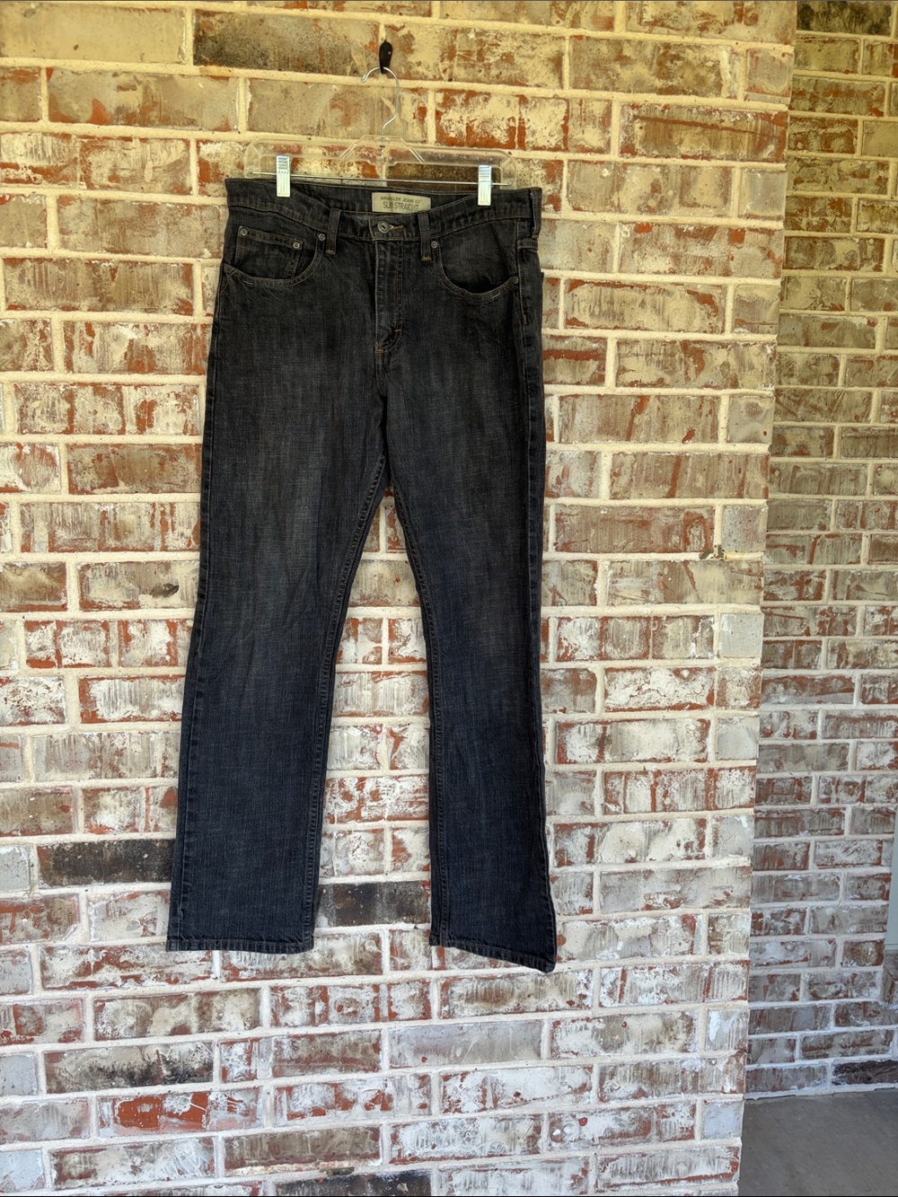 Wrangler Jeans Co. Black Straight-Leg Jeans